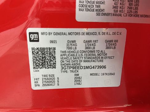 Used 2021 GMC Sierra 1500 AT4 image 31