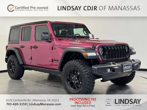 Used 2024 Jeep Wrangler Unlimited Sport AWD/4WD image 1