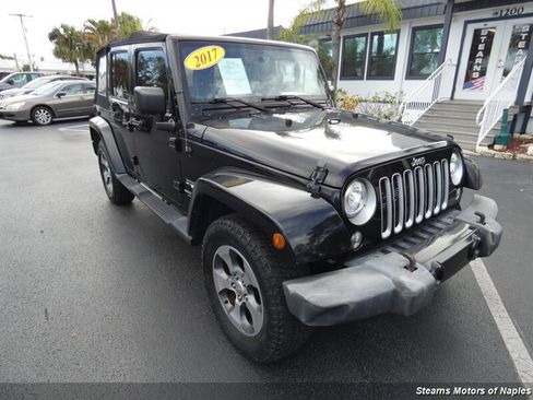 Used 2017 Jeep Wrangler Unlimited Sahara w/ Connectivity Group image 1