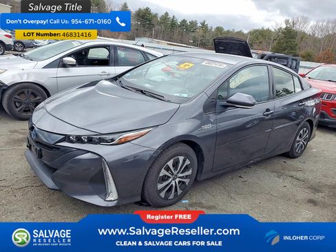 Used 2021 Toyota Prius Prime LE w/ Protection Package (TMS) image 1