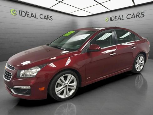Used 2015 Chevrolet Cruze LTZ w/ Sun, Sound and Sport Package FWD image 1