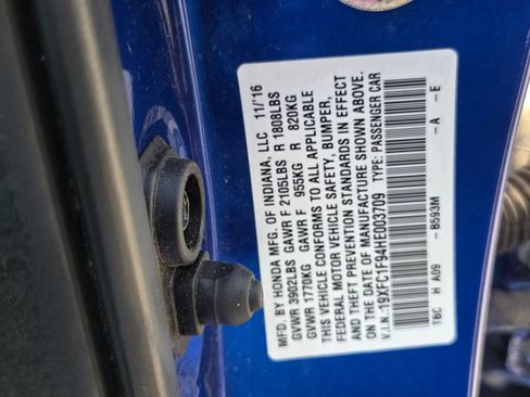 Used 2017 Honda Civic Touring image 18