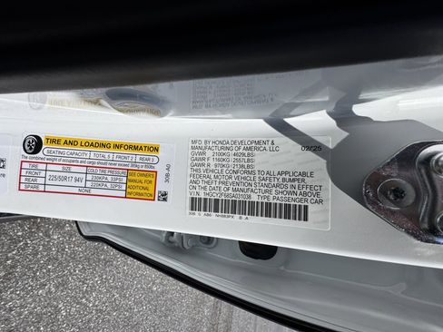 New 2025 Honda Accord EX-L image 15