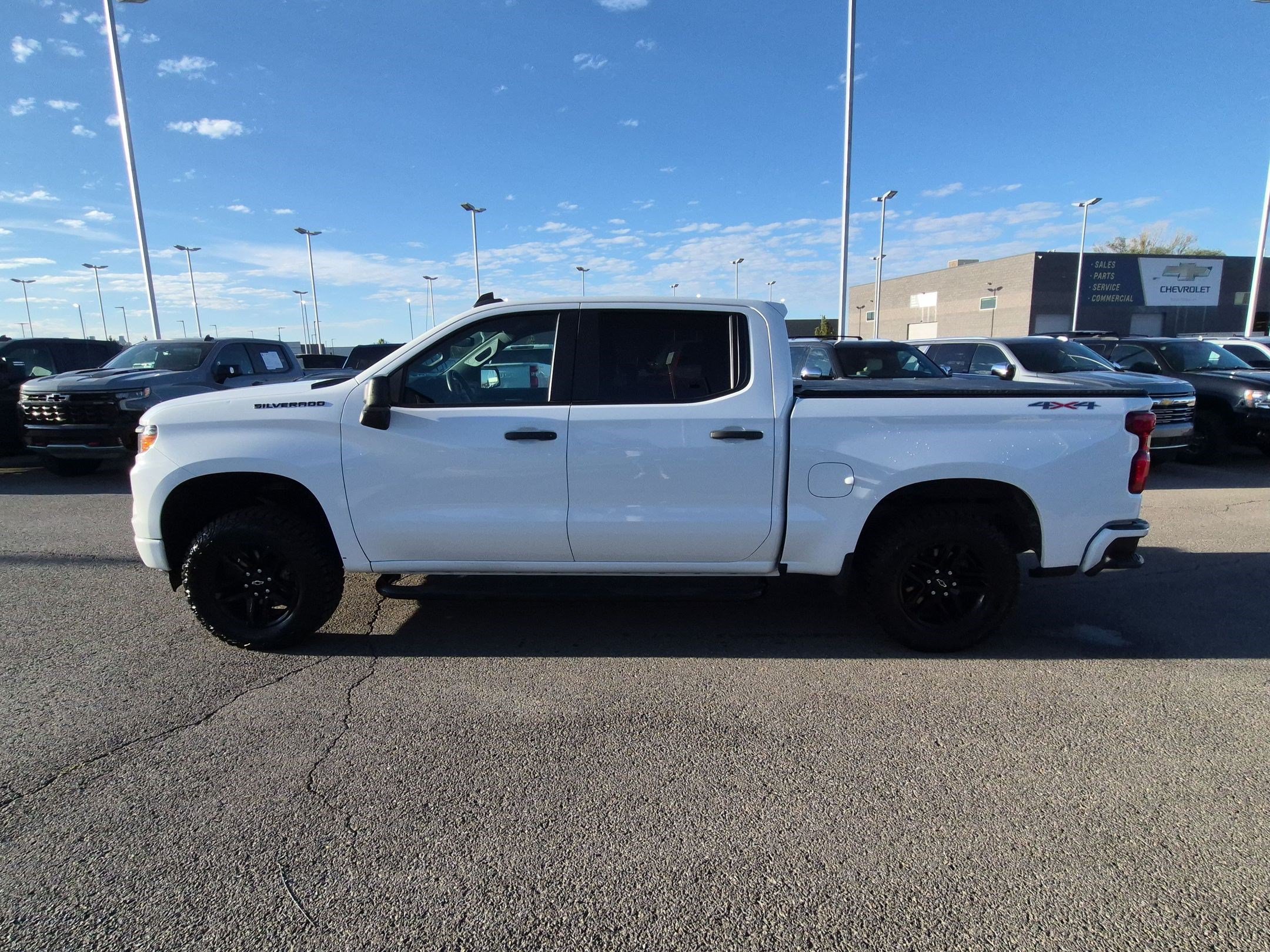Used 2022 Chevrolet Silverado 1500 Custom w/ LPO, Dark Essentials Package AWD/4WD image 7