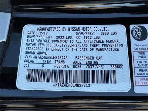 Used 2020 Nissan 370Z Base image 28