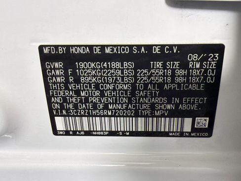 Used 2024 Honda HR-V Sport image 17