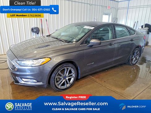 Used 2017 Ford Fusion SE w/ Equipment Group 601A FWD image 1