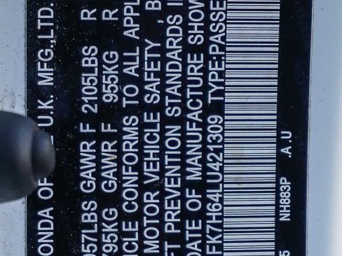 Used 2020 Honda Civic EX image 57