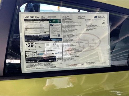 New 2026 Subaru Impreza RS image 12