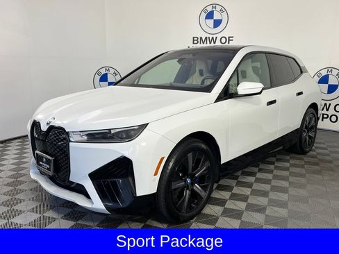 Certified 2024 BMW iX xDrive50 w/ Sport Package AWD/4WD image 3
