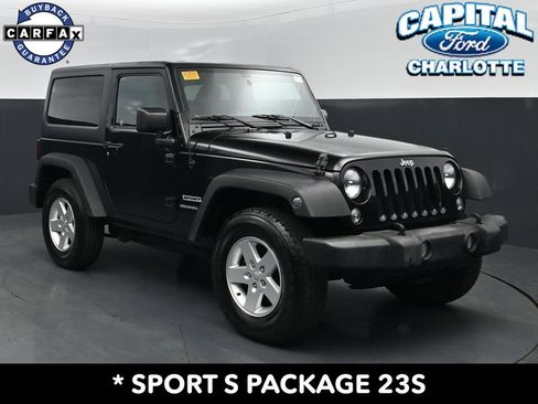 Used 2017 Jeep Wrangler Sport w/ Quick Order Package 23S AWD/4WD image 3