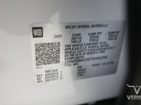 New 2026 Chevrolet Tahoe LS w/ Max Trailering Package RWD image 36