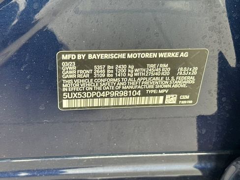 Used 2023 BMW X3 xDrive30i w/ M Sport Package AWD/4WD image 35