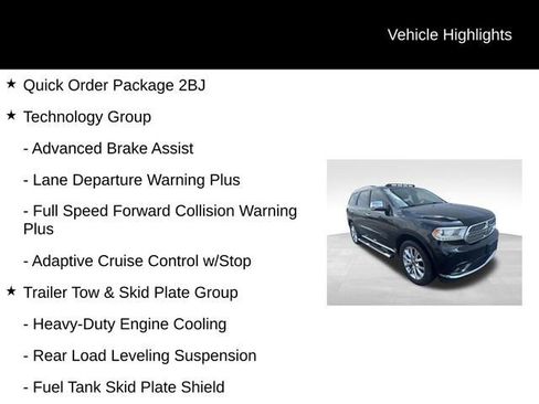 Used 2020 Dodge Durango Citadel w/ Technology Group AWD/4WD image 8