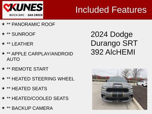 Used 2024 Dodge Durango SRT image 2