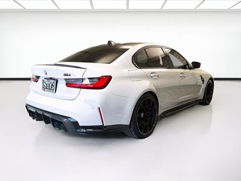 Used 2021 BMW M3 w/ M Carbon Exterior Package RWD image 4