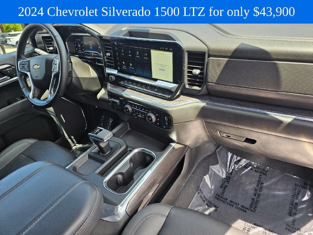 Used 2024 Chevrolet Silverado 1500 LTZ w/ LTZ Premium Package AWD/4WD image 9