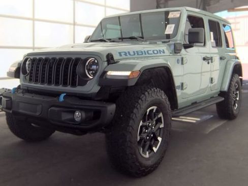 Used 2024 Jeep Wrangler Unlimited Rubicon 4xe AWD/4WD image 1