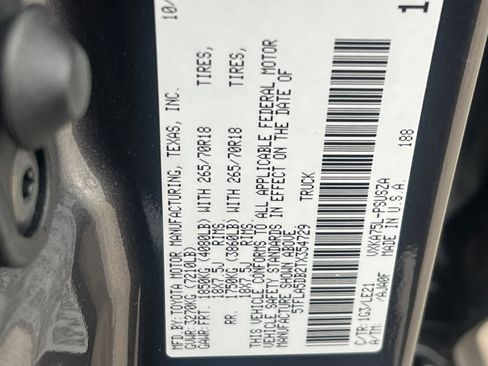 New 2026 Toyota Tundra SR5 w/ SR5 Premium Package image 21