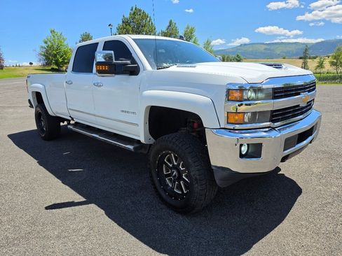 Used 2017 Chevrolet Silverado 3500 LTZ w/ Duramax Plus Package AWD/4WD image 3