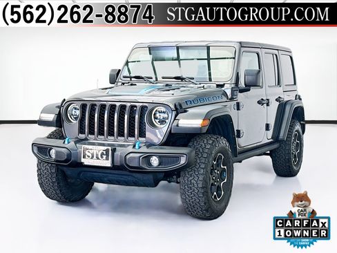 Used 2023 Jeep Wrangler Unlimited Rubicon 4xe image 1