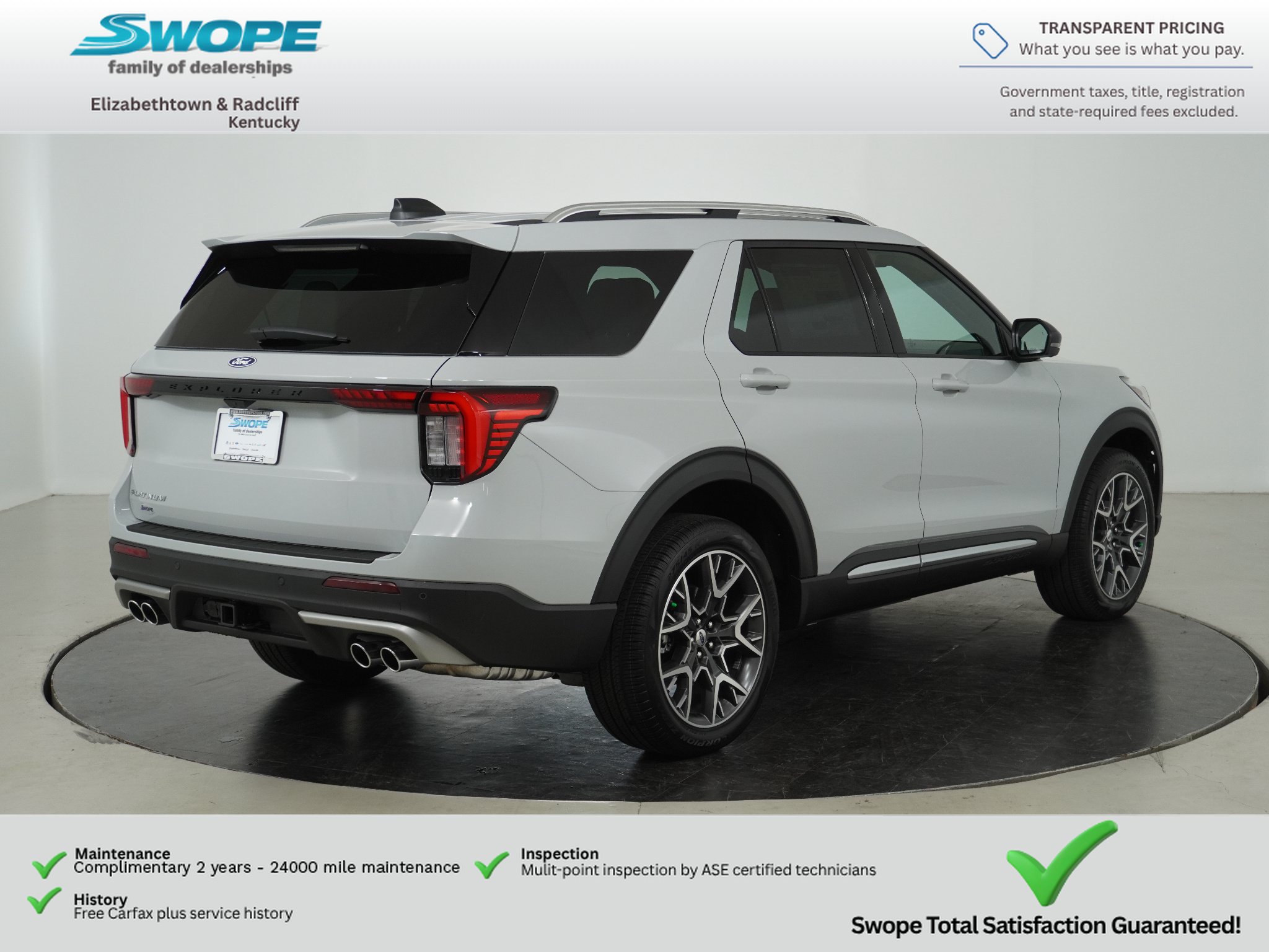 New 2027 Ford Explorer Platinum w/ 3.0L Ultimate Package AWD/4WD image 3