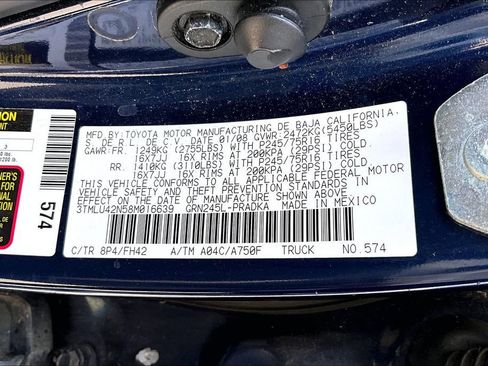 Used 2008 Toyota Tacoma 4x4 Double Cab w/ SR5 Pkg #2 image 9