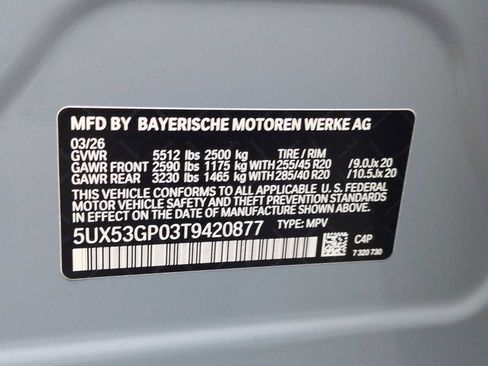 New 2026 BMW X3 xDrive30 w/ Premium Package AWD/4WD image 38