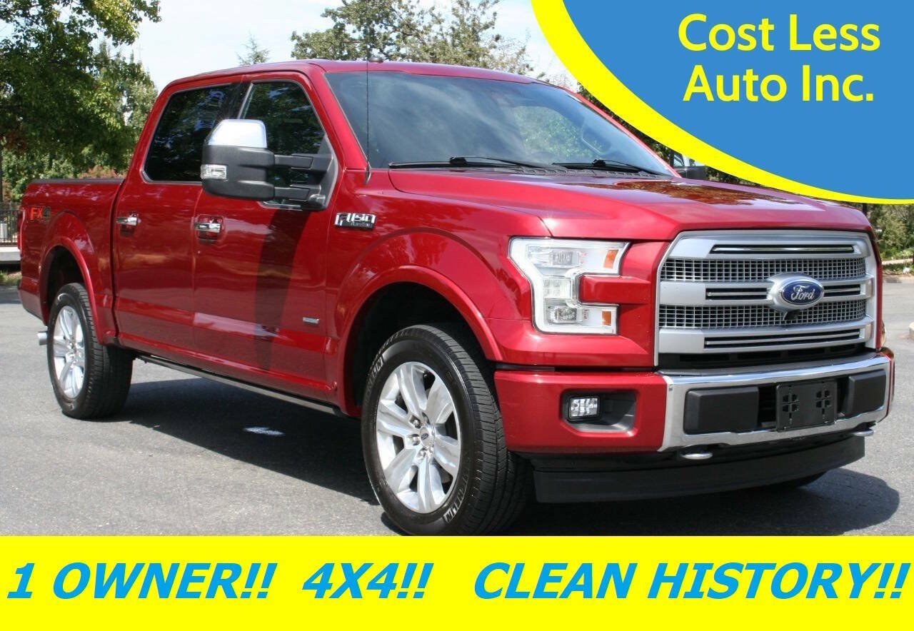 Used 2017 Ford F150 Platinum w/ Equipment Group 701A Luxury AWD/4WD image 2
