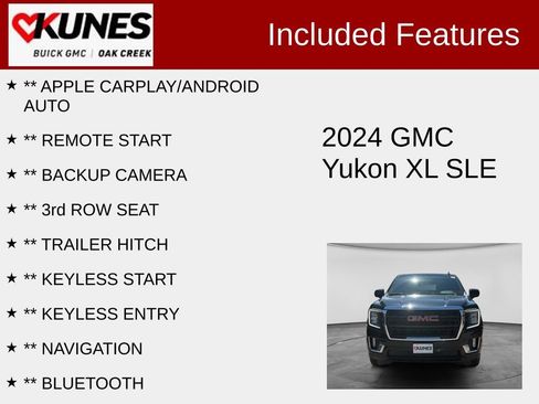 Used 2024 GMC Yukon XL SLE AWD/4WD image 2