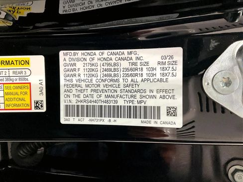 New 2026 Honda CR-V EX image 17