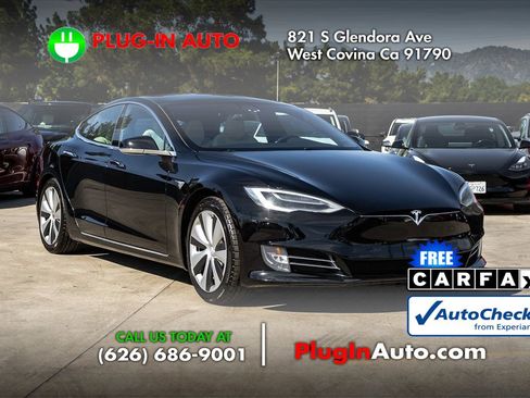 Used 2021 Tesla Model S Long Range Plus AWD/4WD image 3