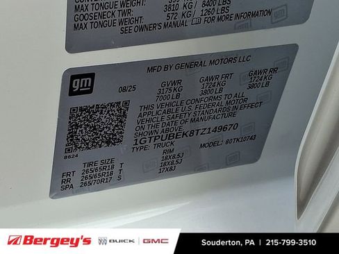 New 2026 GMC Sierra 1500 SLE w/ Preferred Package image 16