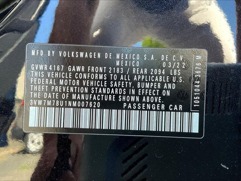 Used 2022 Volkswagen Jetta SE w/ Panoramic Sunroof Package image 33