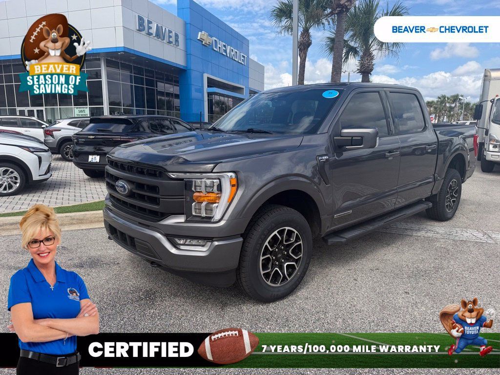 Used 2022 Ford F150 Lariat AWD/4WD image 1