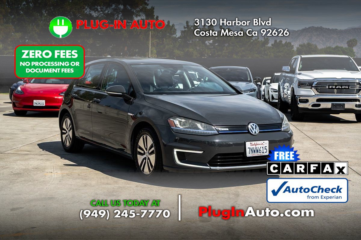 Used 2016 Volkswagen e-Golf SEL Premium FWD image 3