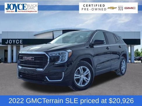 Certified 2022 GMC Terrain SLE image 1