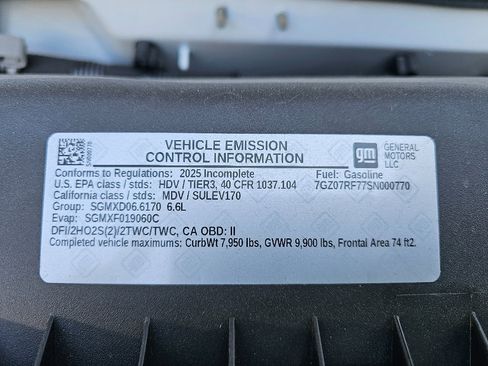 New 2025 GMC Savana 3500 Work Van w/ Power Convenience Package image 13