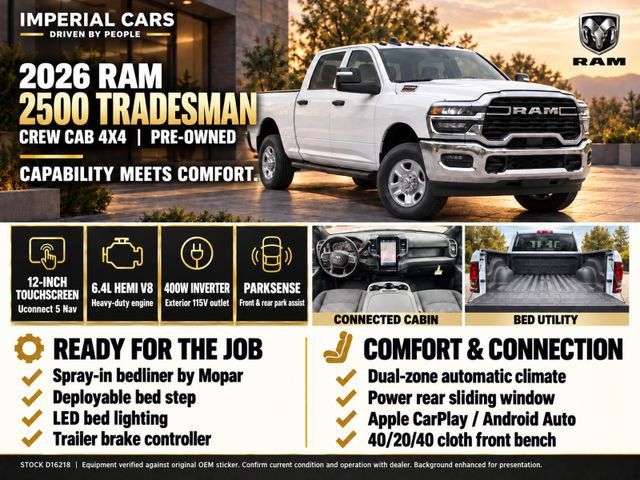 Used 2026 RAM 2500 Tradesman AWD/4WD image 6