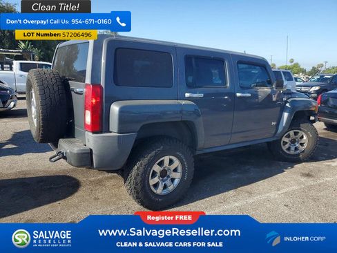Used 2008 HUMMER H3 Luxury AWD/4WD image 4
