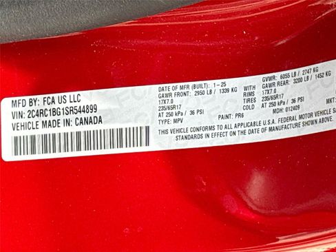 Used 2025 Chrysler Pacifica Select FWD image 33
