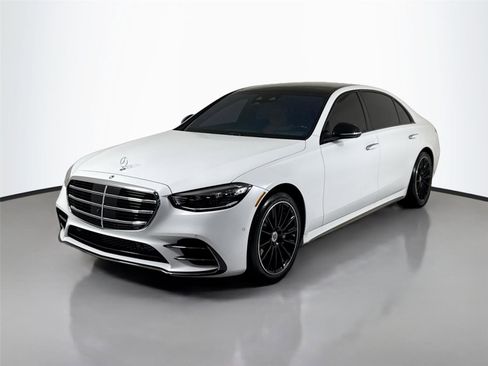 Used 2025 Mercedes-Benz S 580 S 580 * Factory Satin White * image 10