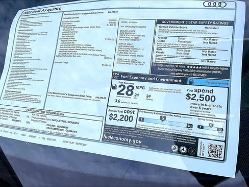 New 2026 Audi A3 2.0T Premium image 18