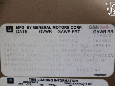 Used 1987 Chevrolet Caprice Classic RWD image 19