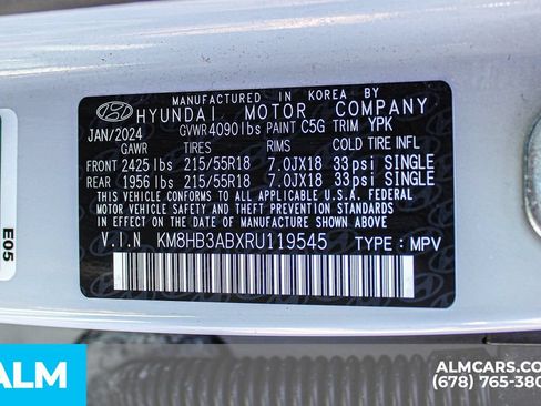 Used 2024 Hyundai Kona SEL FWD image 42