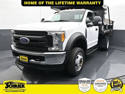 Used 2017 Ford F550 4x4 Regular Cab Super Duty w/ Power Equipment Group image 1