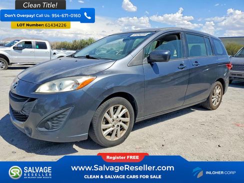 Used 2012 MAZDA MAZDA5 Sport FWD image 1