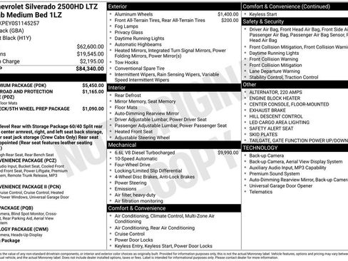 Used 2025 Chevrolet Silverado 2500 LTZ w/ LTZ Premium Package image 2