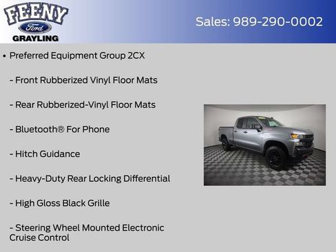 Used 2020 Chevrolet Silverado 1500 Custom Trail Boss w/ Custom Convenience Package AWD/4WD image 12
