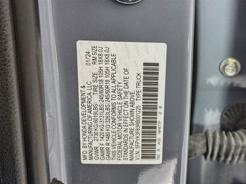 Certified 2024 Honda Ridgeline Black Edition image 33